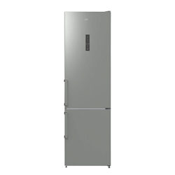 Gorenje NRK6202MXUK Freestanding Fridge Freezer, A++ Energy Rating, 60cm Wide, Metallic Grey